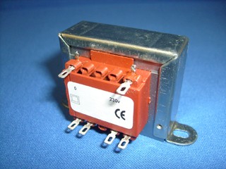 Transformer for low frequency fluorescent lighting.
